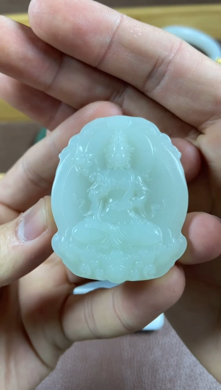 颈饰未镶嵌和田玉5