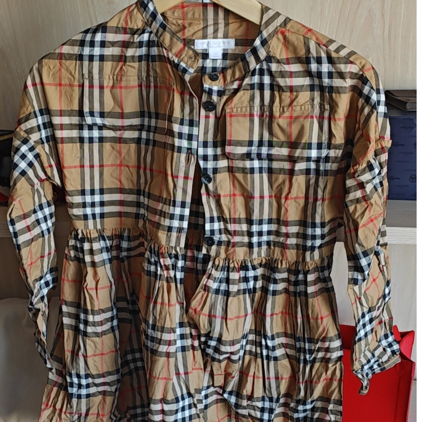 95新 BURBERRY/博柏利 麦殿/经典格子裙子/250220LDRTL05