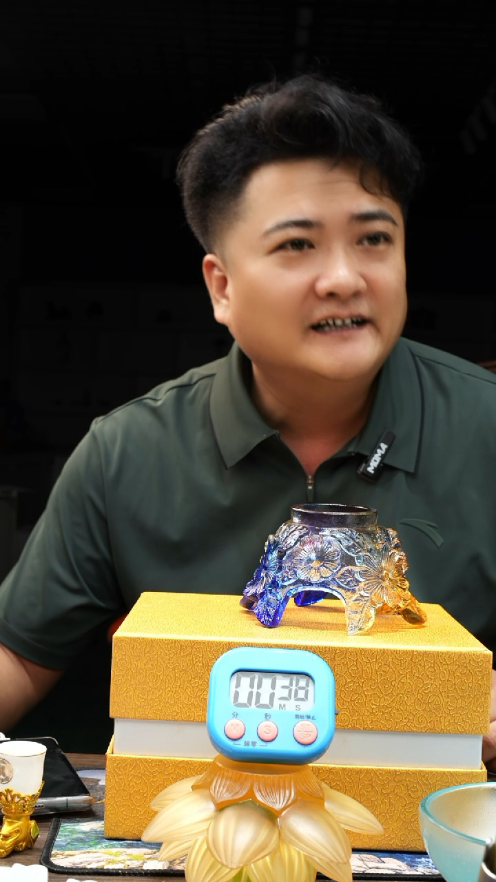 泥塑琉璃艺术摆件
