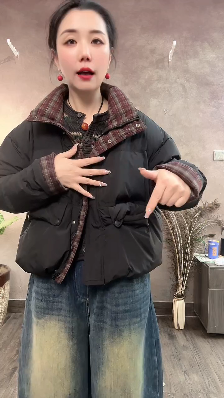 6112厚款短款外套