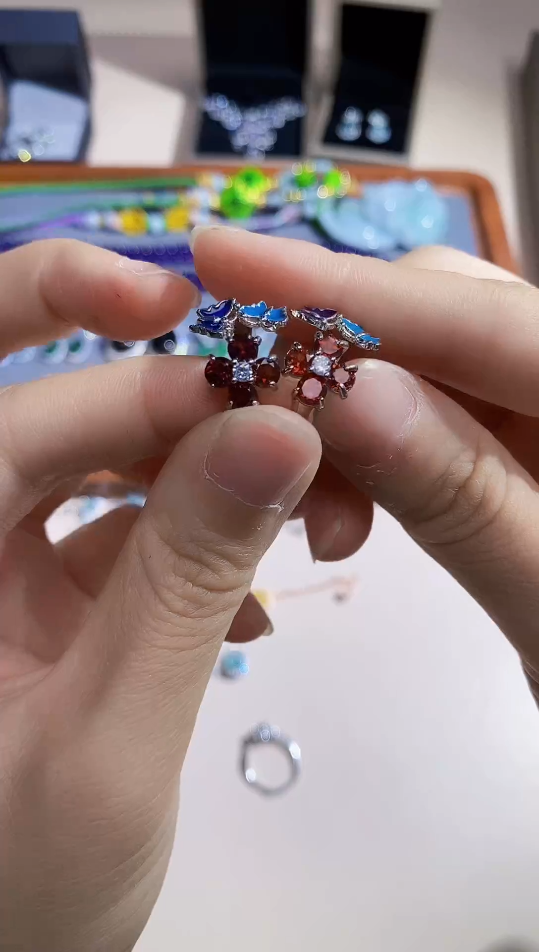 【闪购商品】石榴石戒指未镶嵌多样性 发其一  【117】