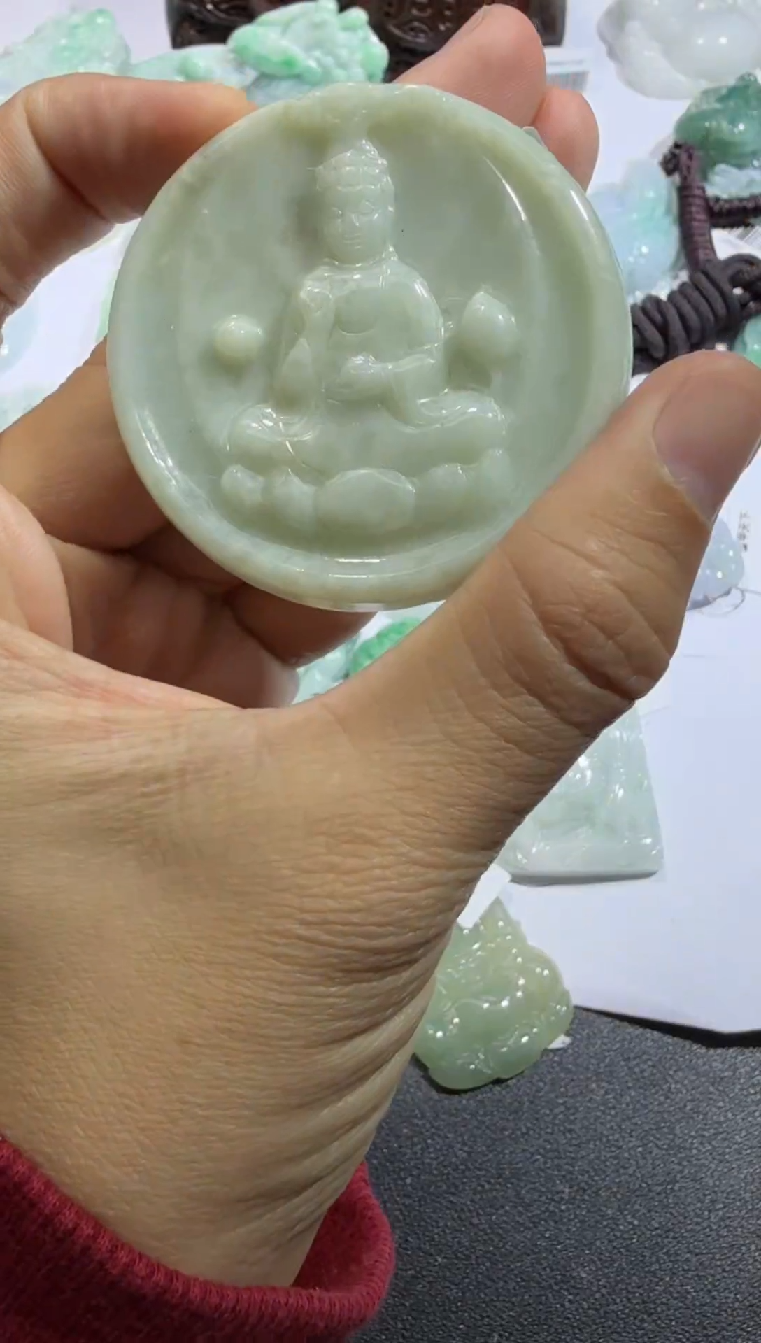 【闪购商品】翡翠颈饰未镶嵌00010739