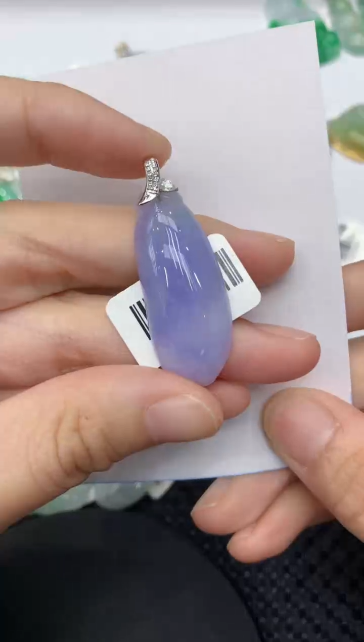 【闪购商品】翡翠颈饰18K金镶嵌11111111111
