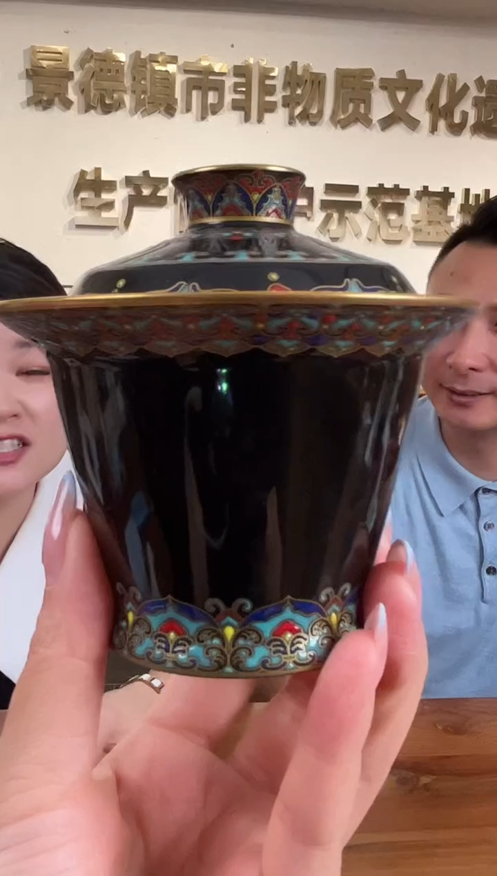 摆件景德镇昱器江南4183