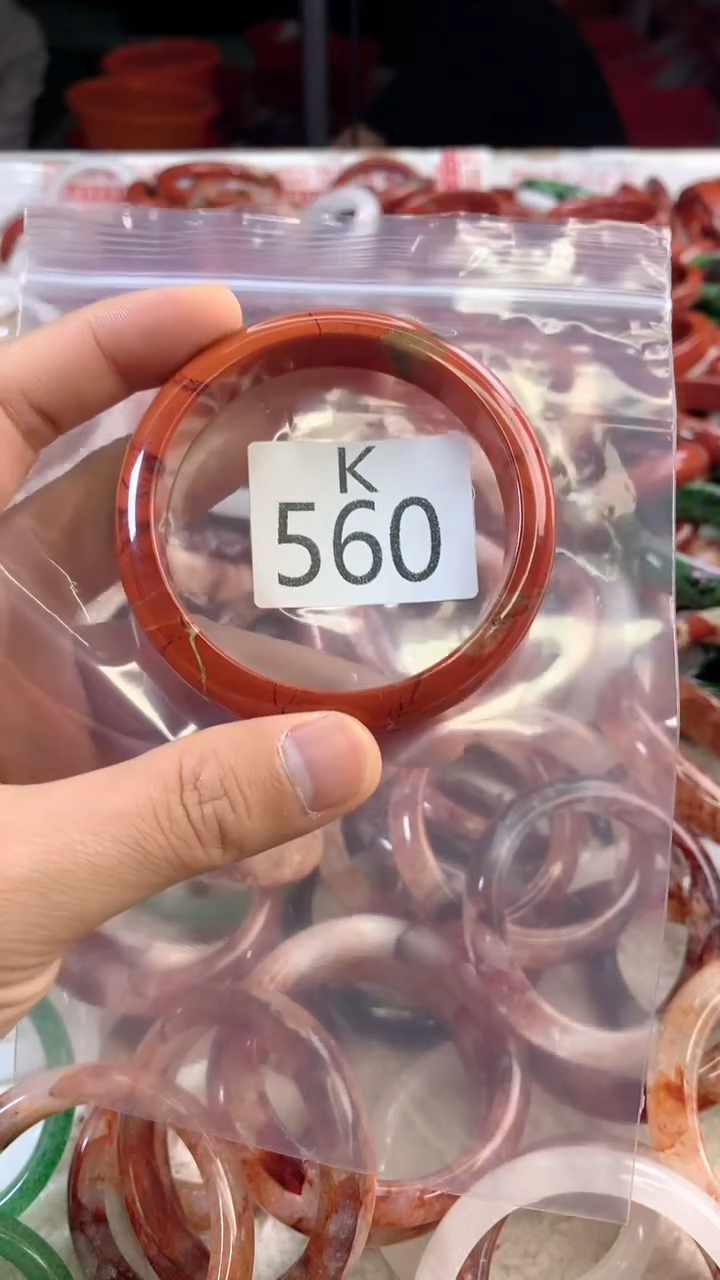 水晶手镯K未镶嵌水晶560-59