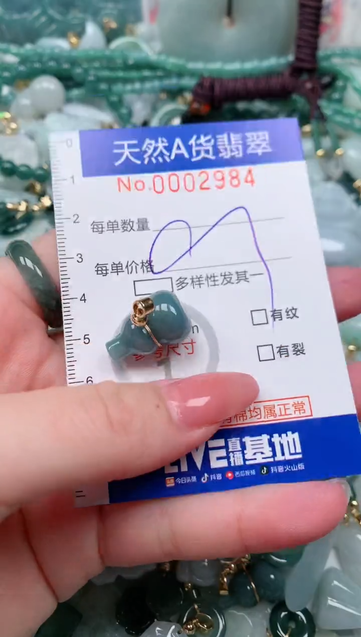 【闪购商品】翡翠颈饰未镶嵌00002984