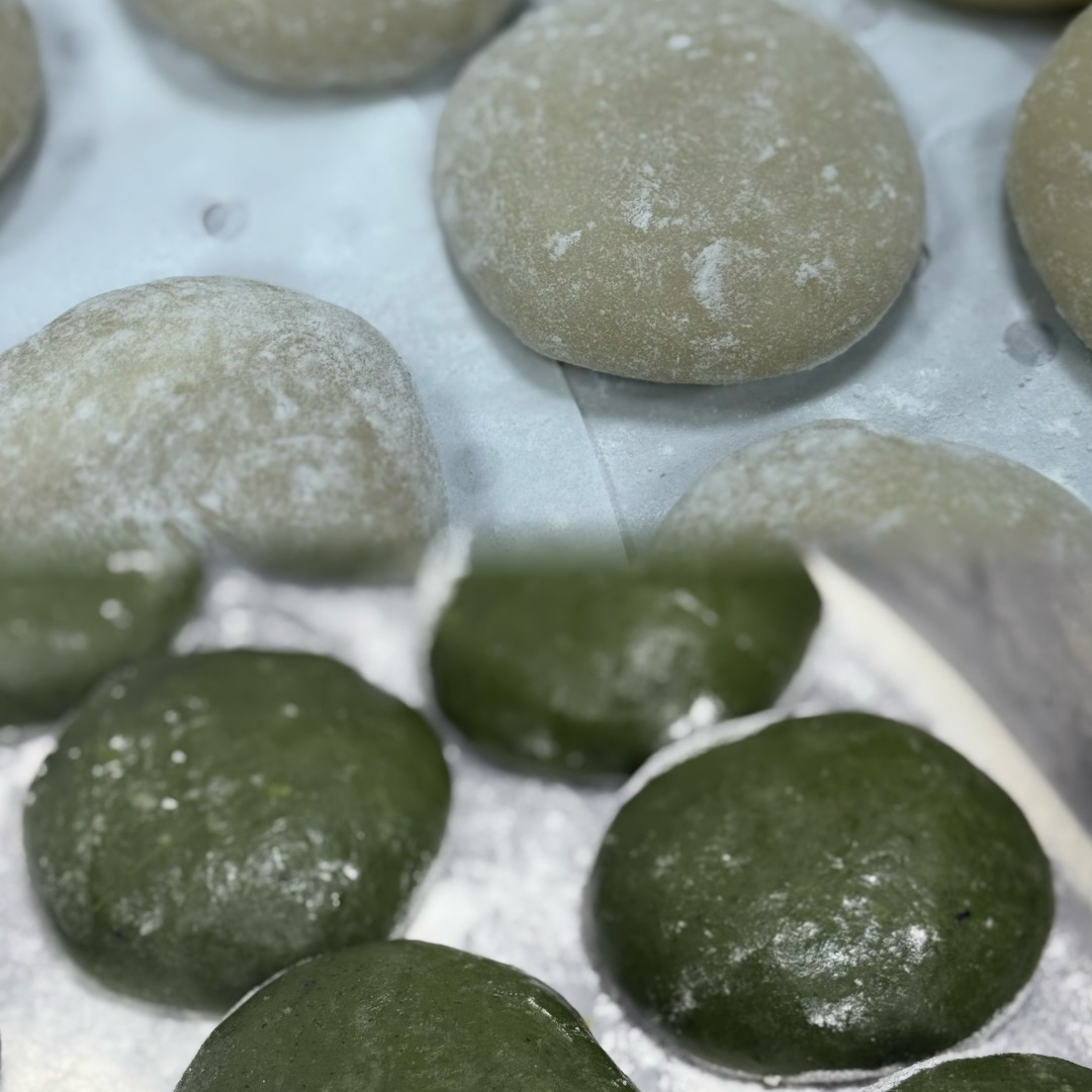 潮汕手工制作软饼、糯米糍