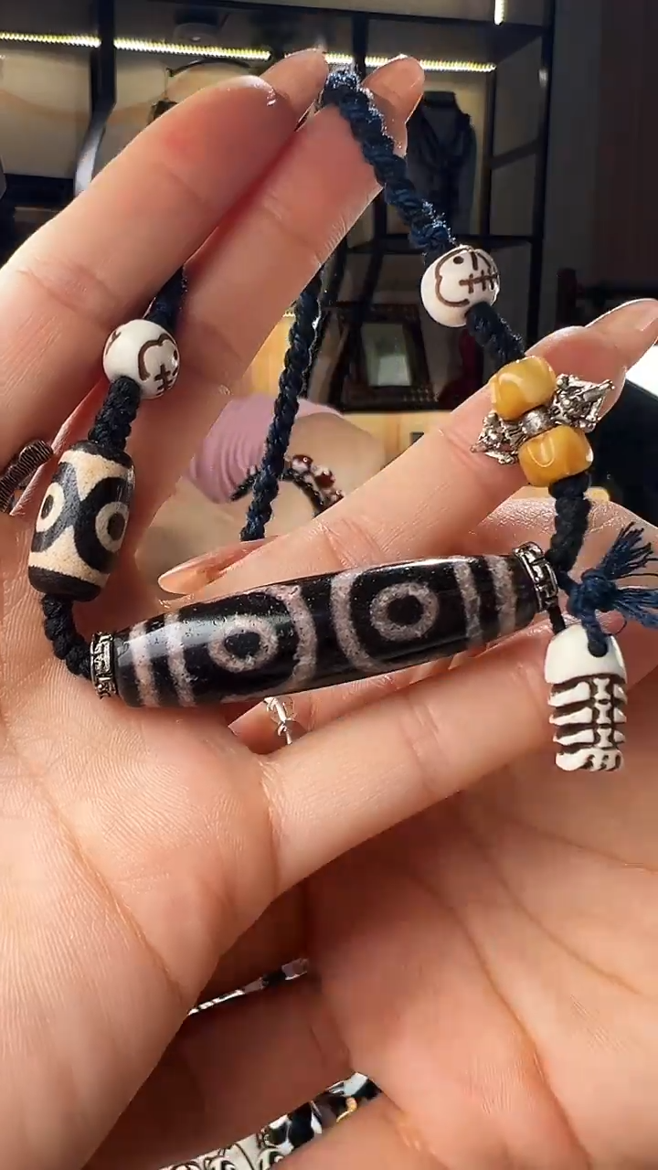 未镶嵌颈饰玛瑙/玉髓@***静三眼