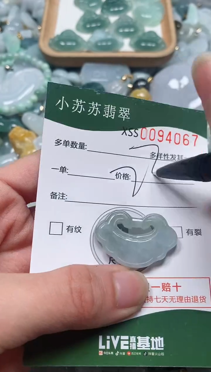 【闪购商品】翡翠颈饰未镶嵌闪购商品0094067