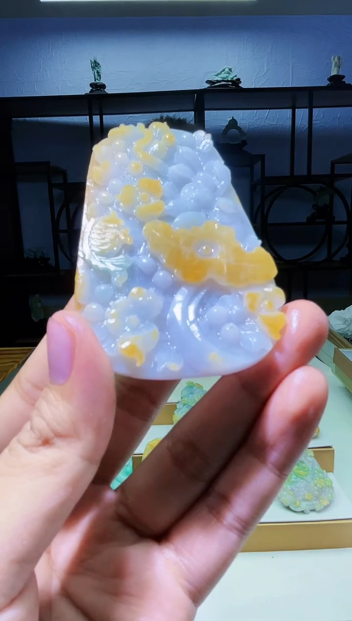 【闪购商品】定制翡翠未镶嵌毛货02250013