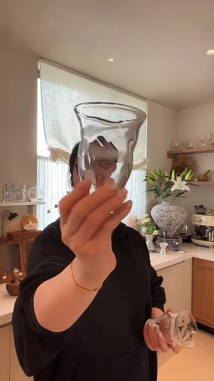 Y*?茶道摆件0000玻璃杯8143