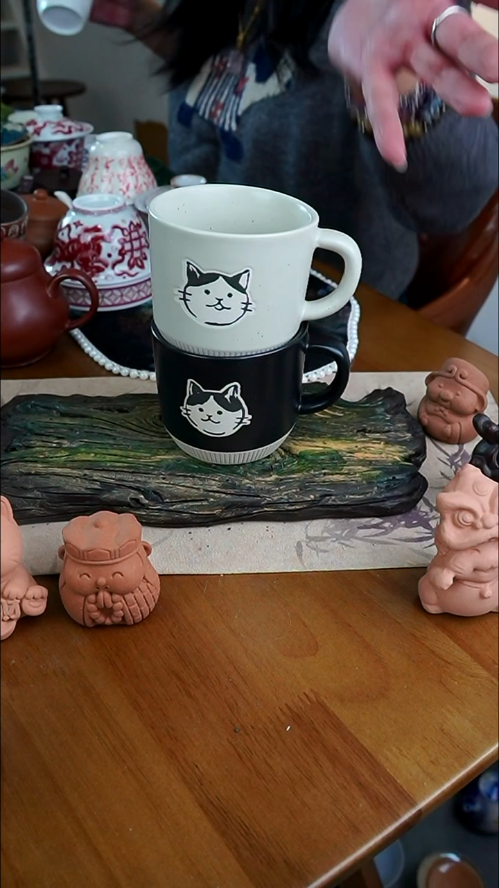 【茶瓷物语】两个杯子