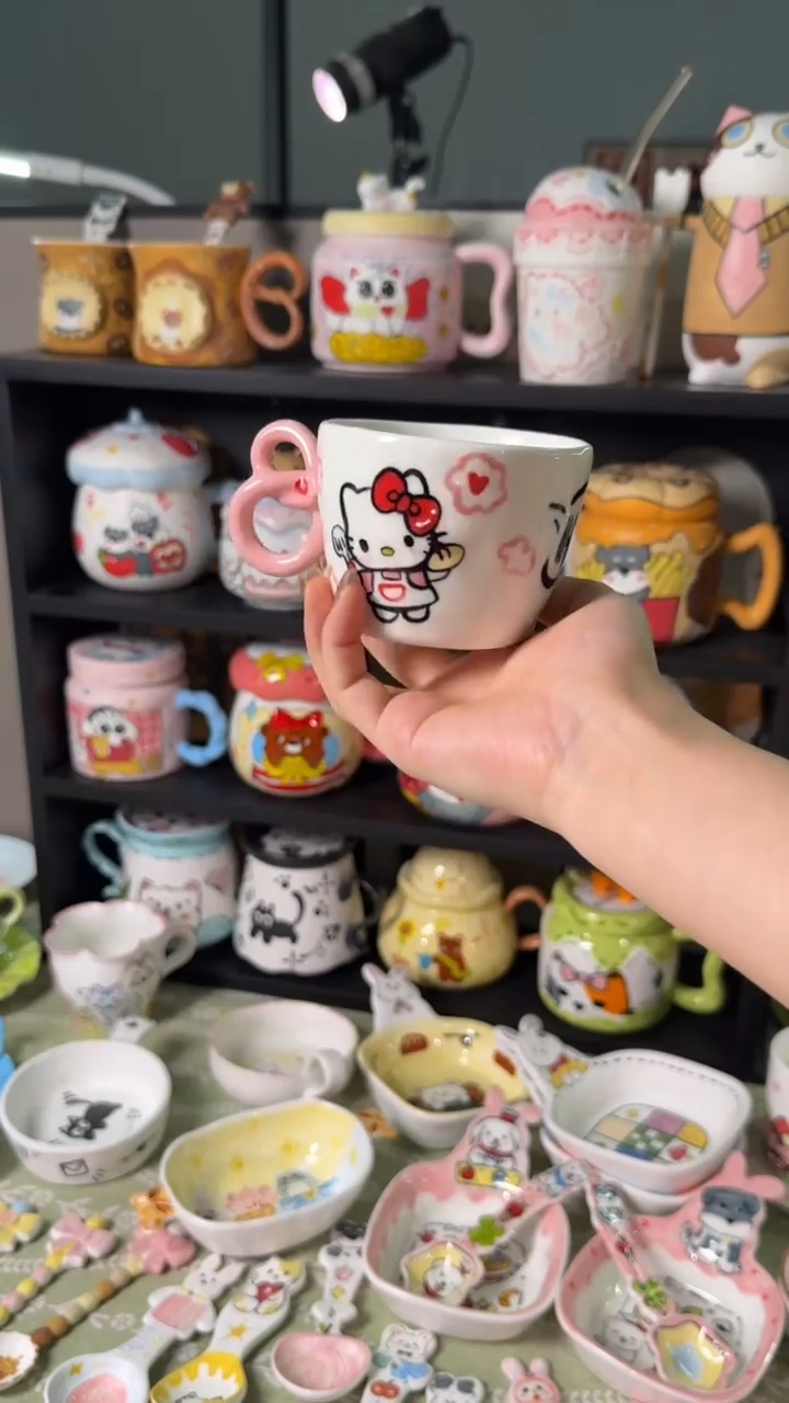 陶瓷无盖款kt杯子