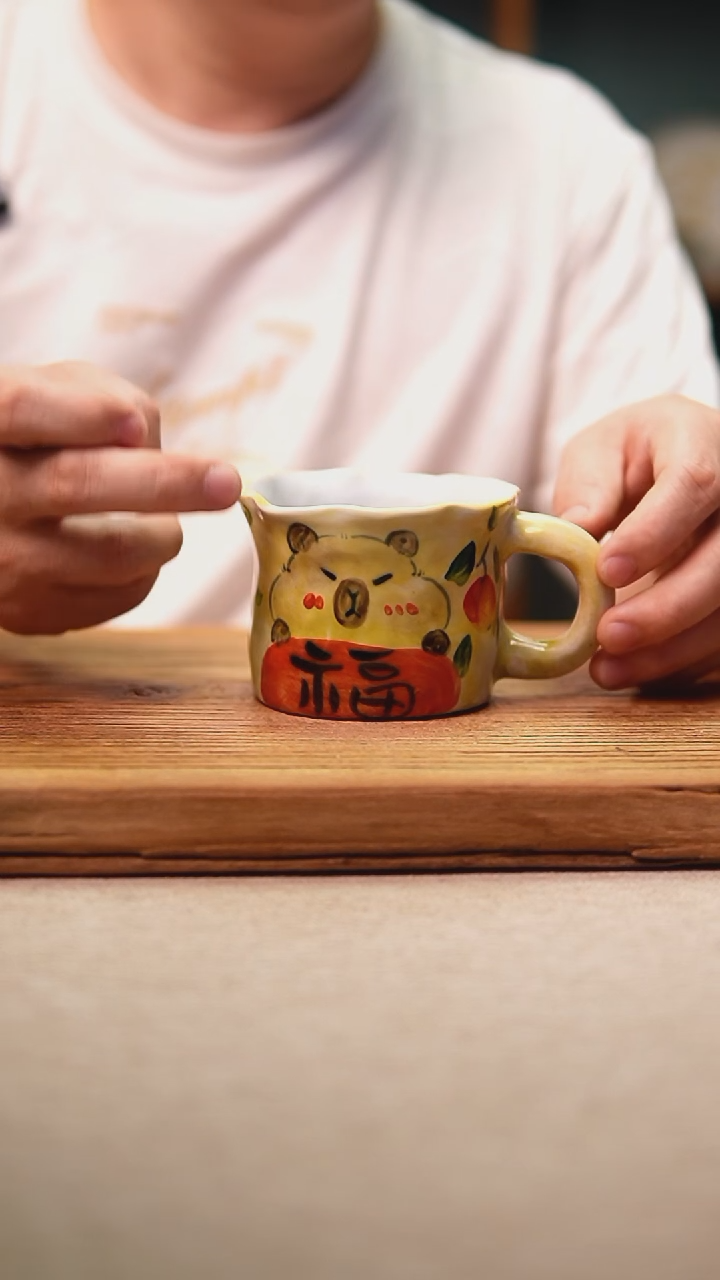 @@陶园瓷舍@@纯手工手绘@高温釉下彩