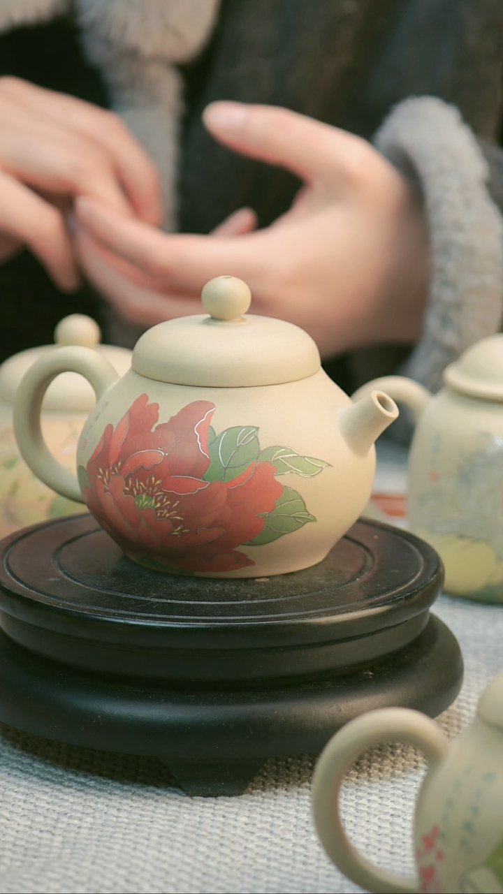 【闪购商品】壶建水紫陶嵌锡作品92