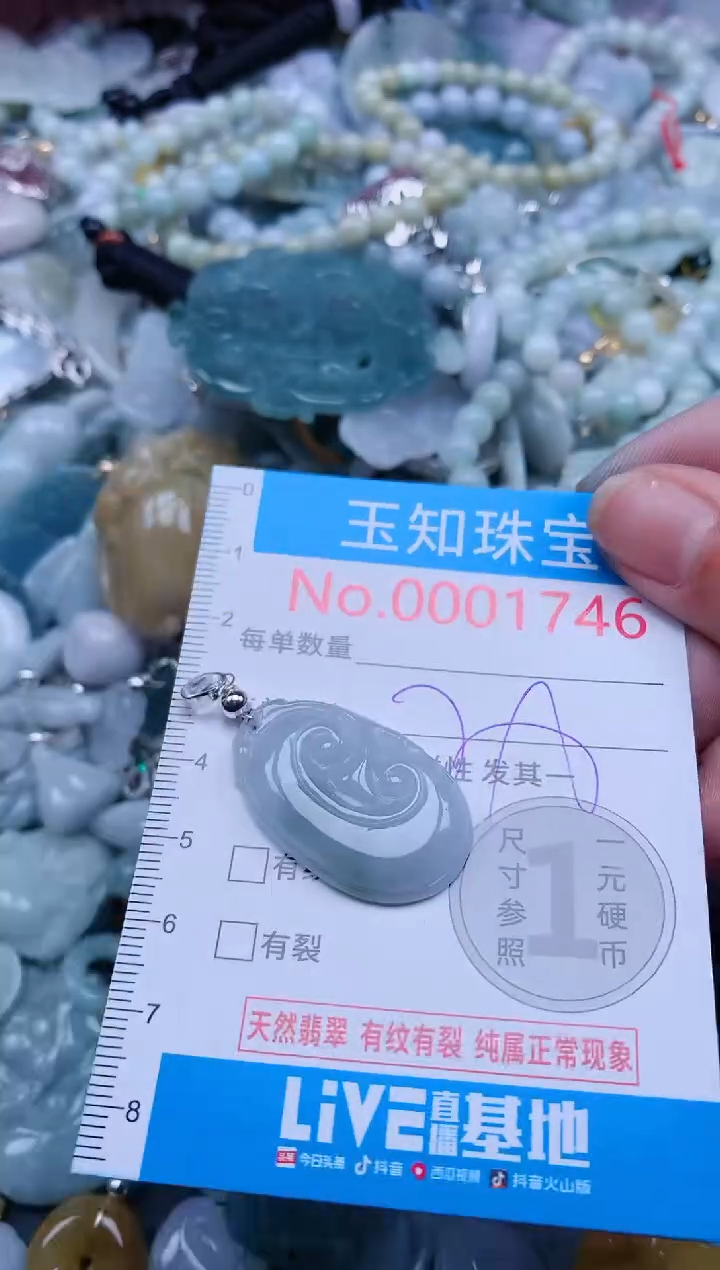 【闪购商品】翡翠吊坠(不含链)未镶嵌1746