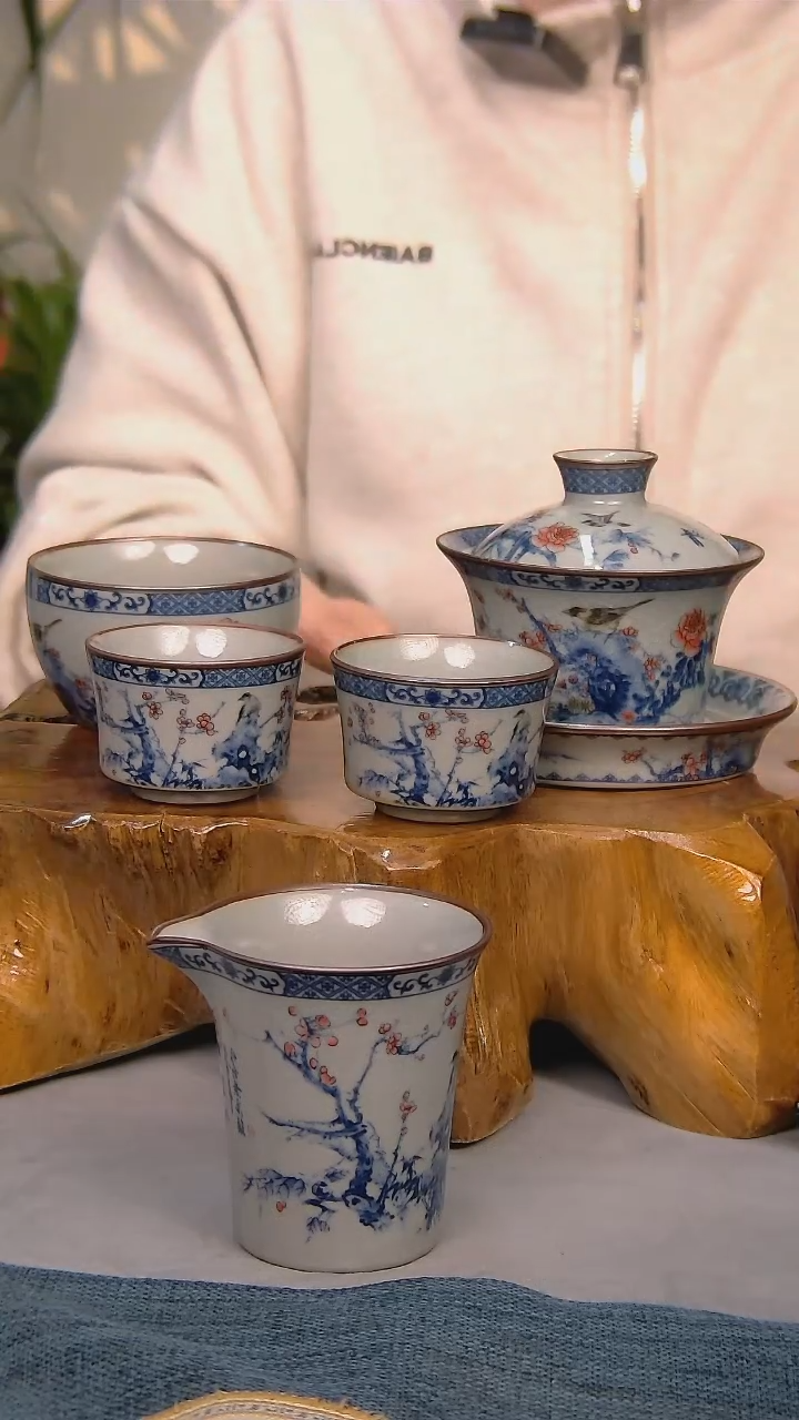 【闪购商品】简装家用款5件套 陶瓷家用茶具系列