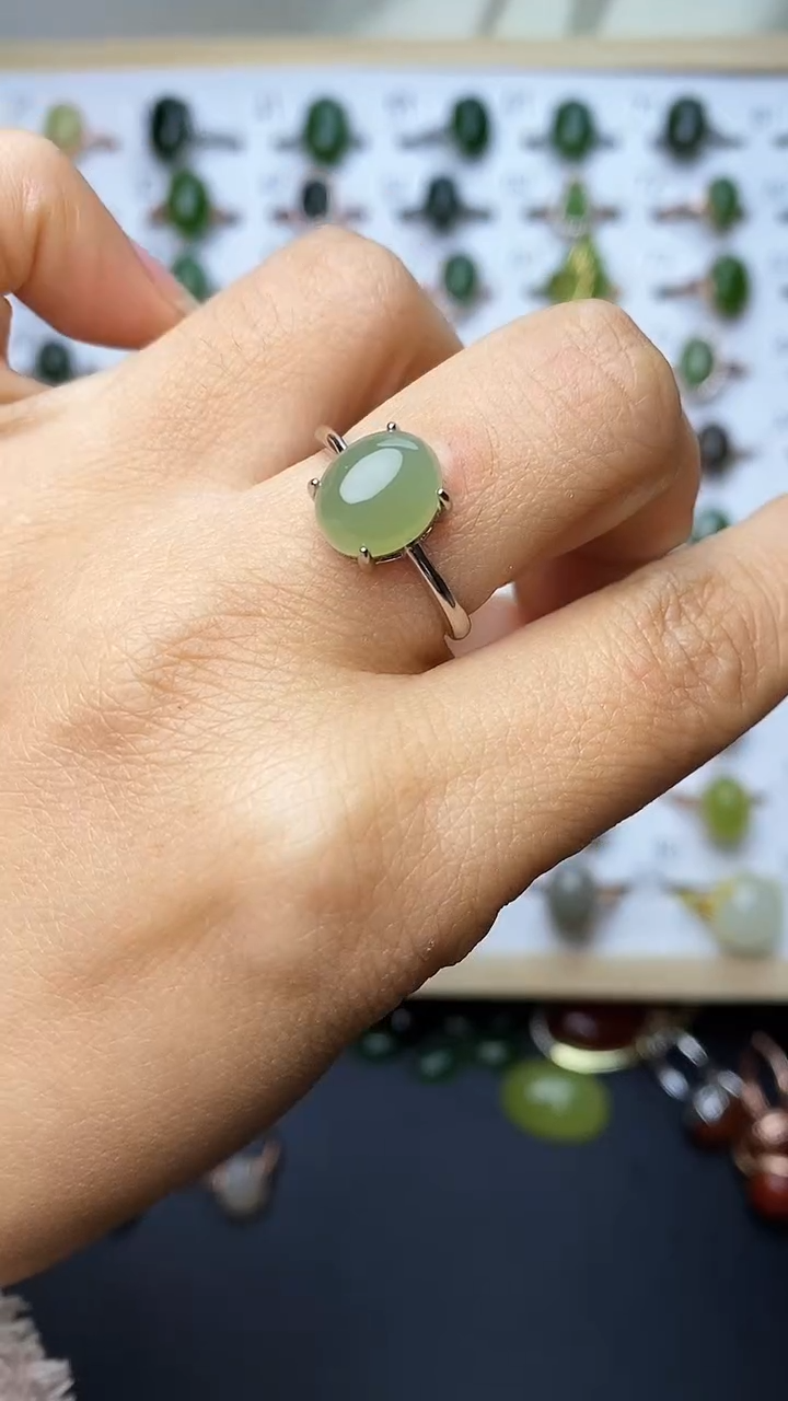 【闪购商品】和田玉戒指未镶嵌1