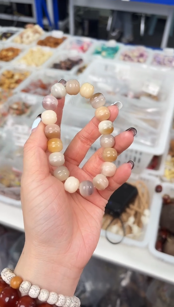 手串菩提根/象牙果【古沉12mm】菩提根紫多宝蛋堡@@CS011-1499