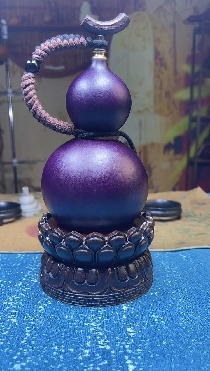 009-大漆酒葫芦（500ml左右）