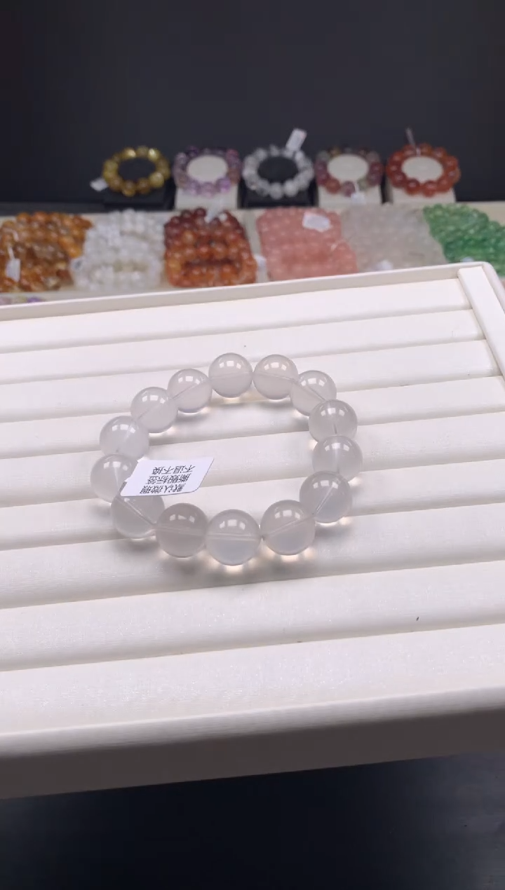 【闪购商品】水晶手链未镶嵌奶白晶16，A50