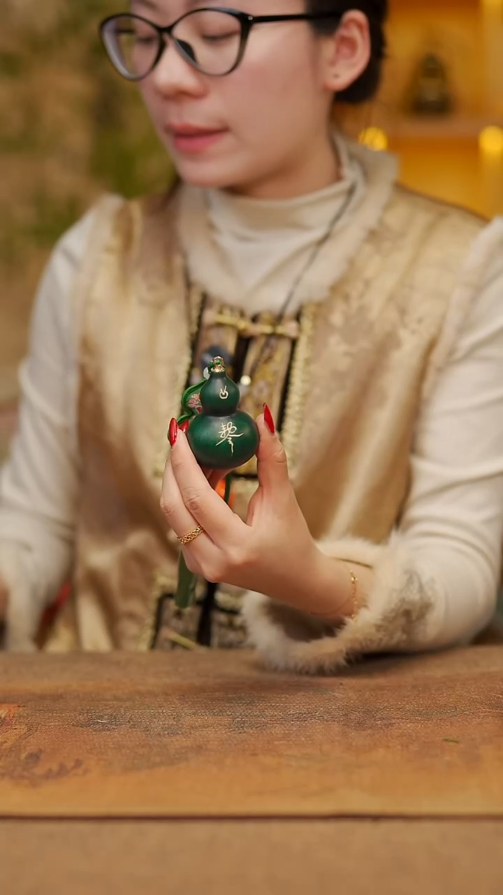 【闪购商品】333宴禾堂天然漆艺小葫芦--58