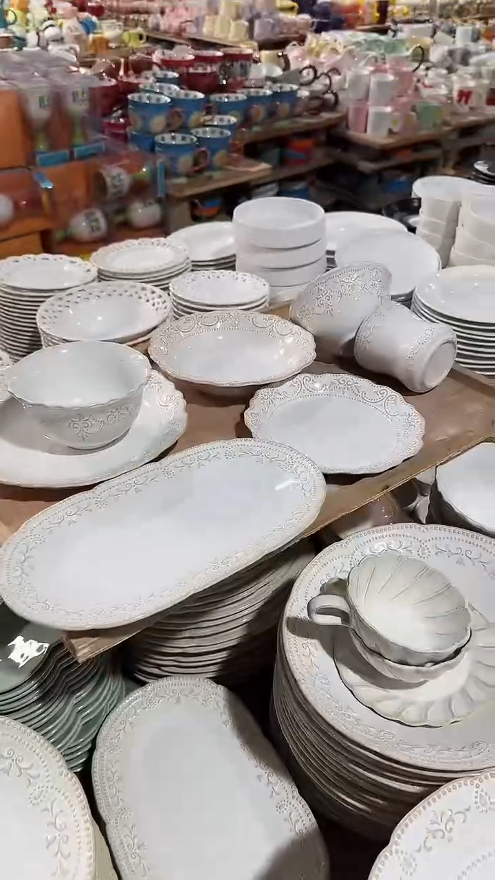 陶瓷7件套 花溪套装 微瑕