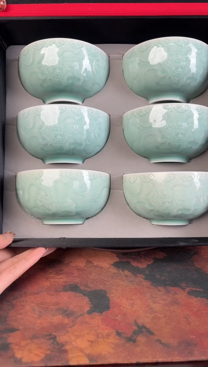 云间青瓷 小米茶器