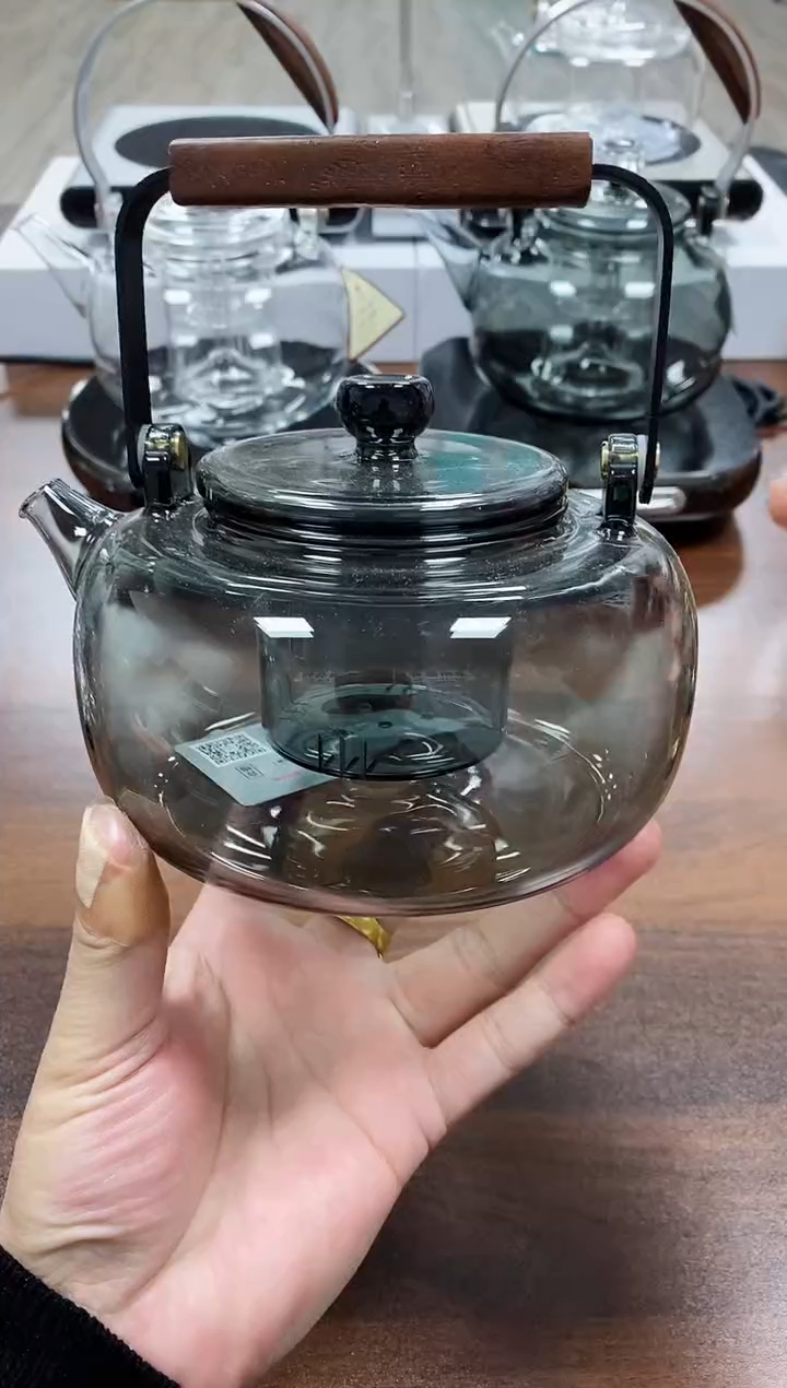 【闪购商品】茗艺师和润壶烟灰色