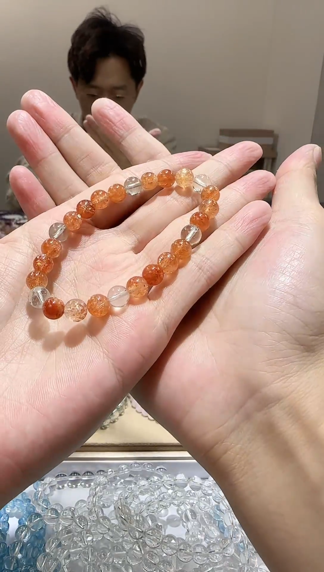 【闪购商品】日光石手链未镶嵌金太阳阿鲁沙7