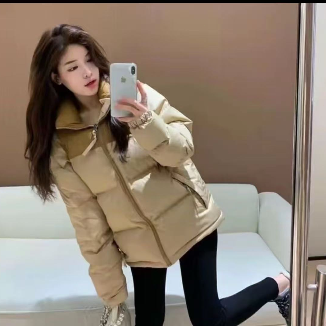 南美原单  秋冬男女情侣款加厚外套收口袖厚款保暖鹅棉服套
