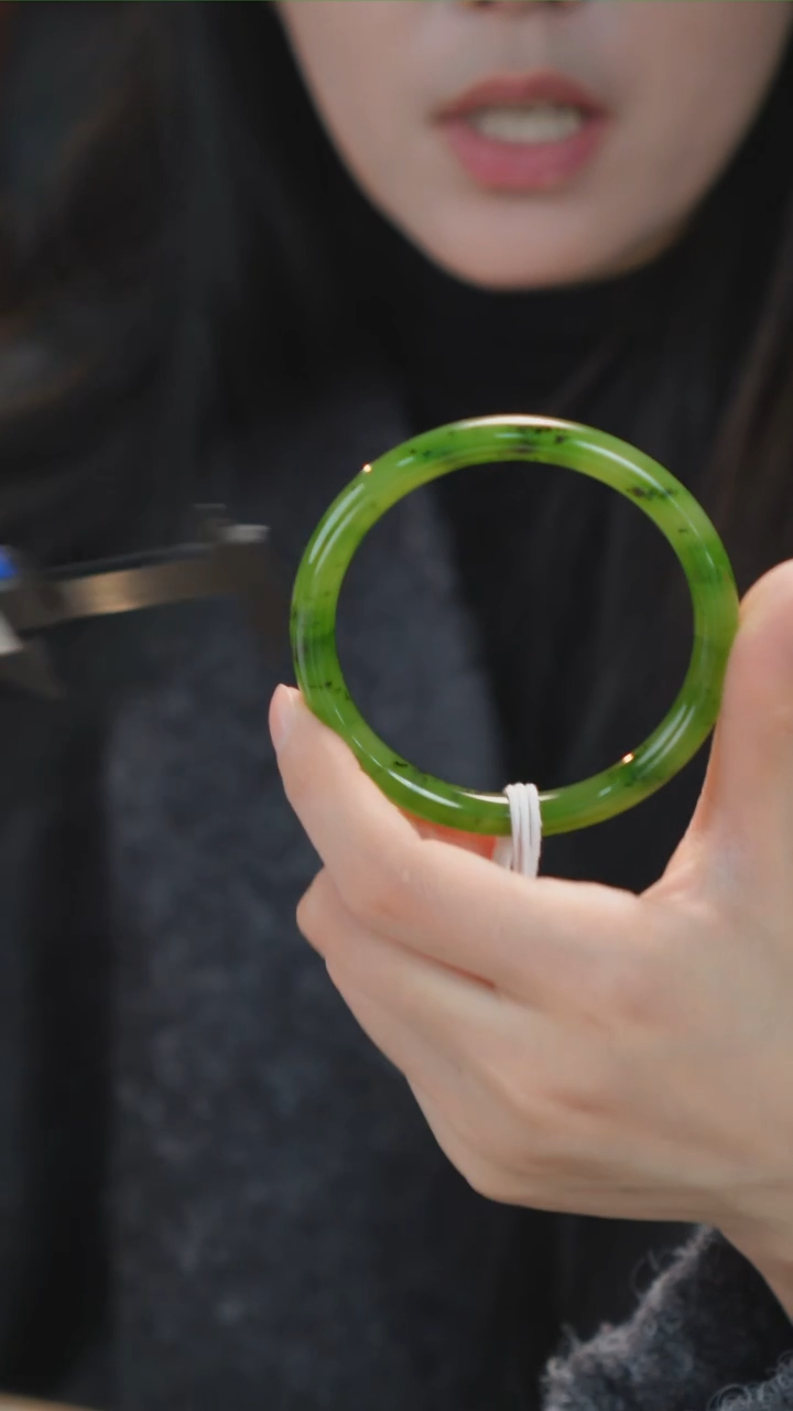 【闪购商品】和田玉手镯未镶嵌107【柚子来啦】和田玉拍一发一59