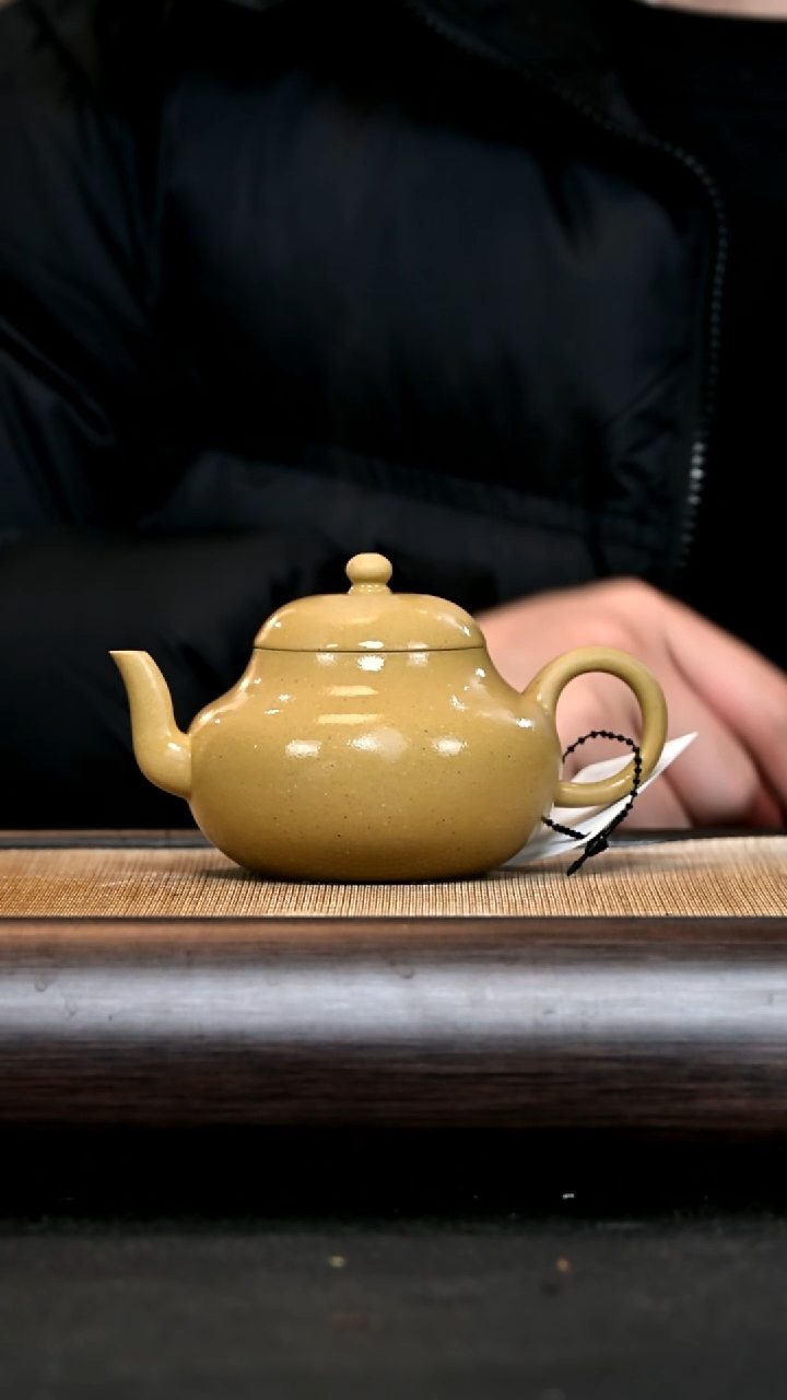 【闪购商品】紫砂茶壶JM-WXJ15822 梨形 本绿