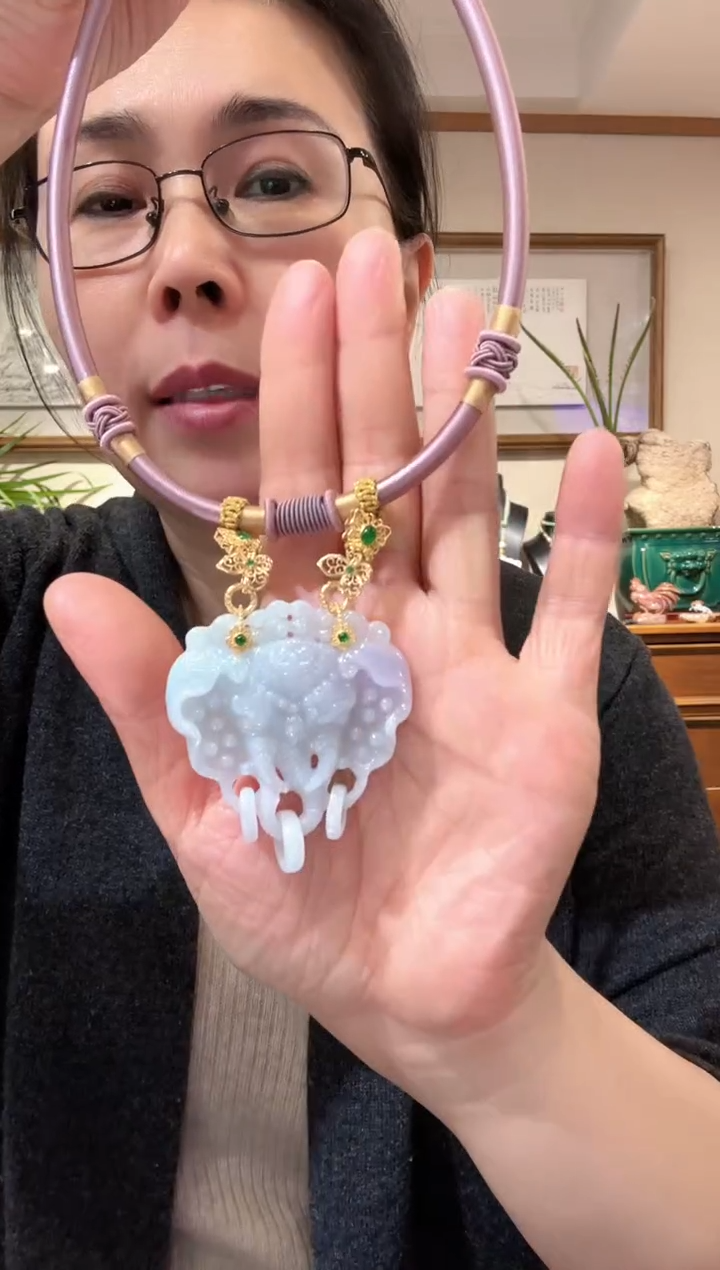 【闪购商品】翡翠颈饰未镶嵌国风