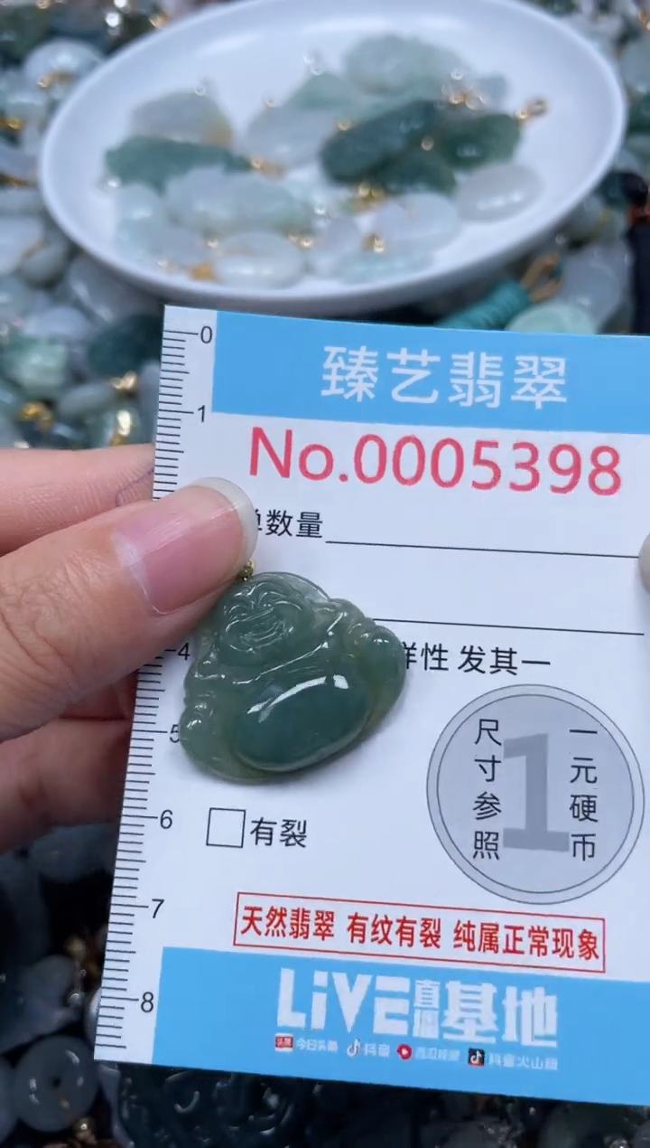 颈饰未镶嵌翡翠5398