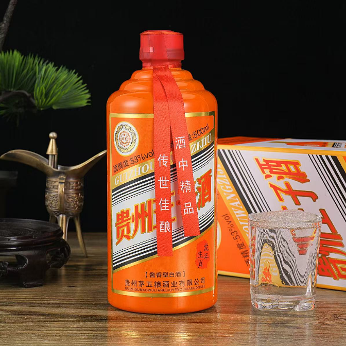 韵之源LL  贵州龙年生肖酱香型白酒53度500ML(单瓶装)