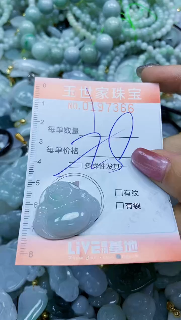 【闪购商品】翡翠颈饰未镶嵌闪购0197366多样性发其一