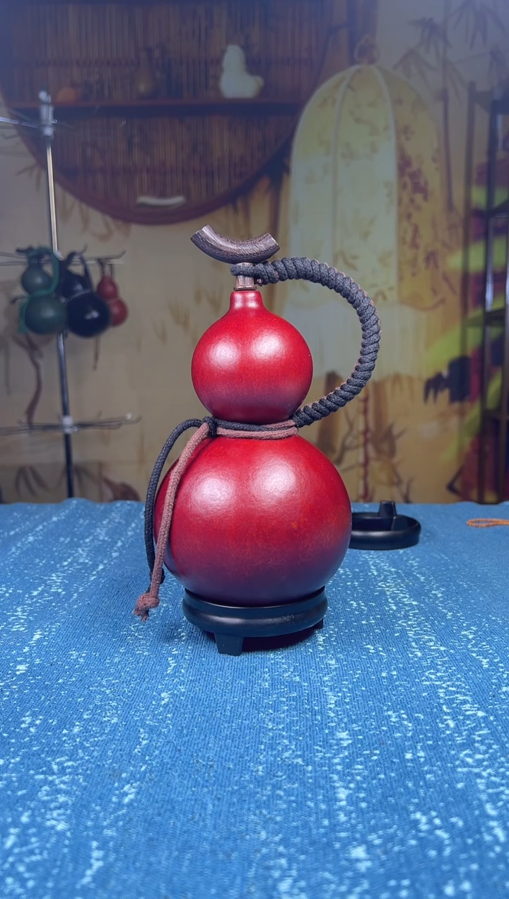 028--大漆酒葫芦--（550ml左右） 