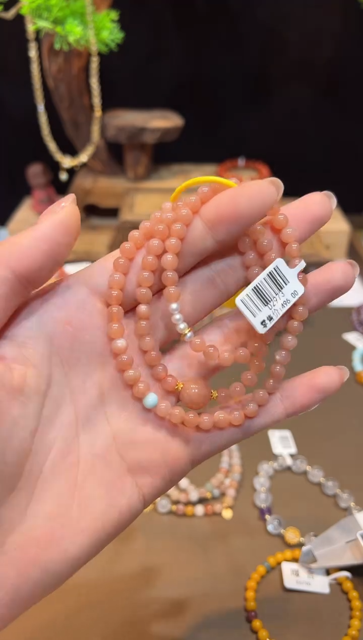 手链未镶嵌长石手饰@@D2973