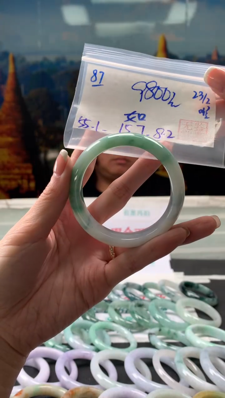 【闪购商品】翡翠手镯未镶嵌翡翠手镯 下单联系小耳机#87