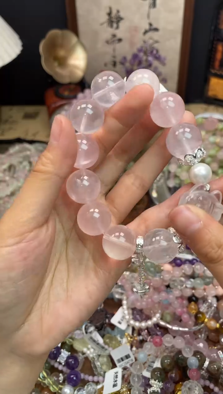 水晶手链未镶嵌344手串