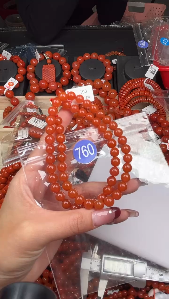 【闪购商品】南红玛瑙珠宝奇石银S925镶嵌760