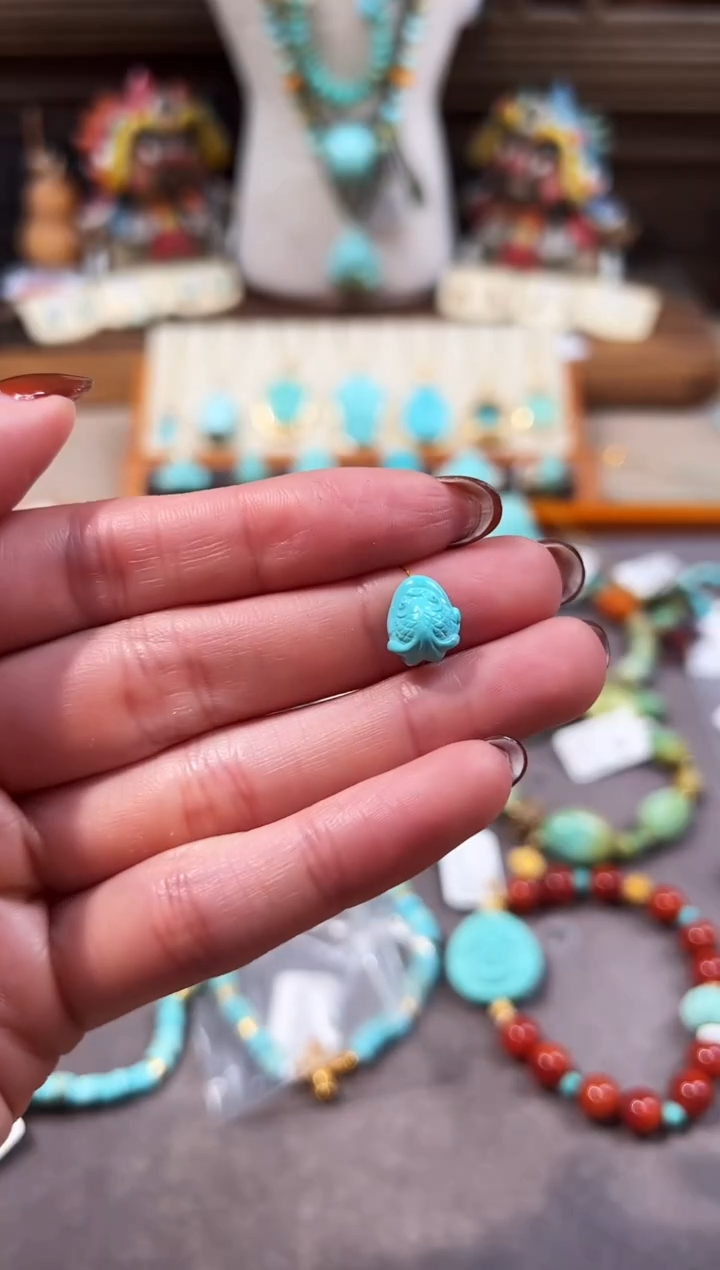 未镶嵌绿松石配饰锦鲤