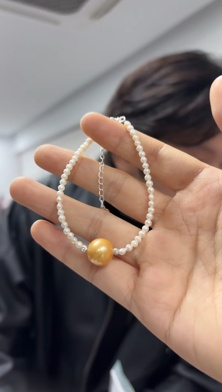 未镶嵌手链淡水珍珠（多样性发一件）