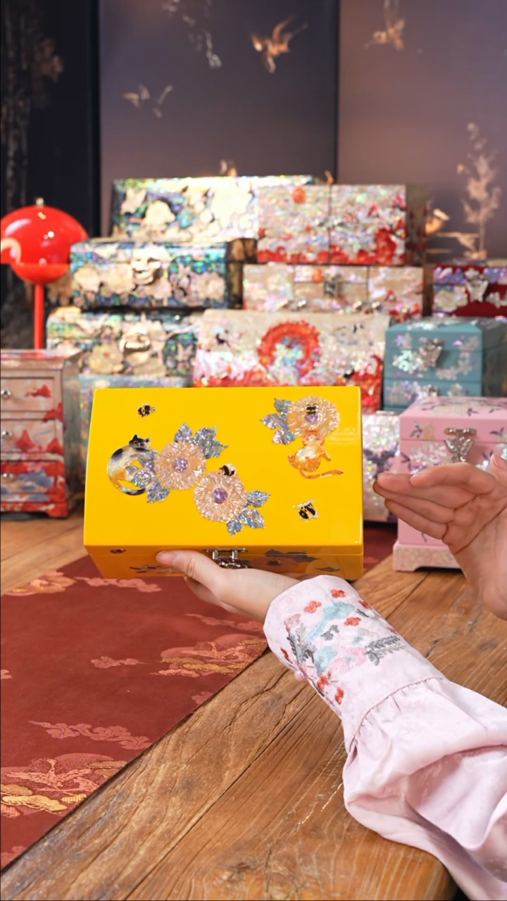 【闪购商品】贝壳摆件豆包家推荐螺钿