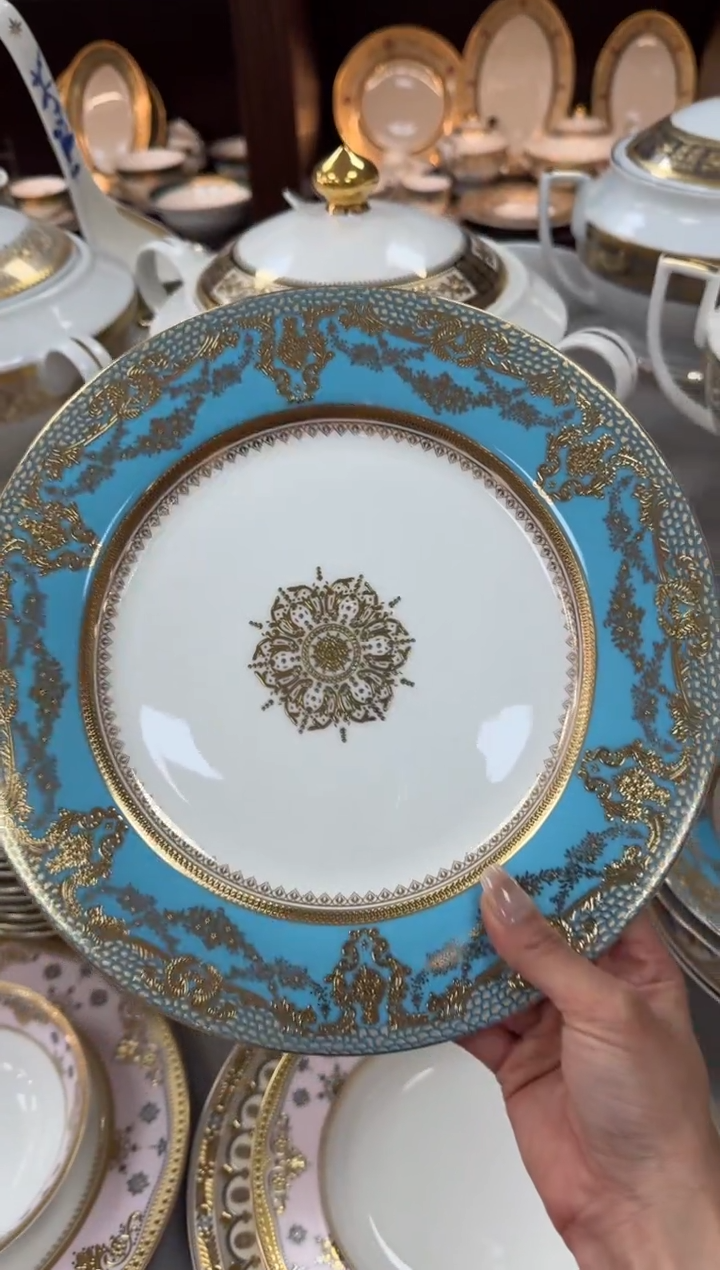 【闪购商品】瓷片10.5寸平盘1个 福利款