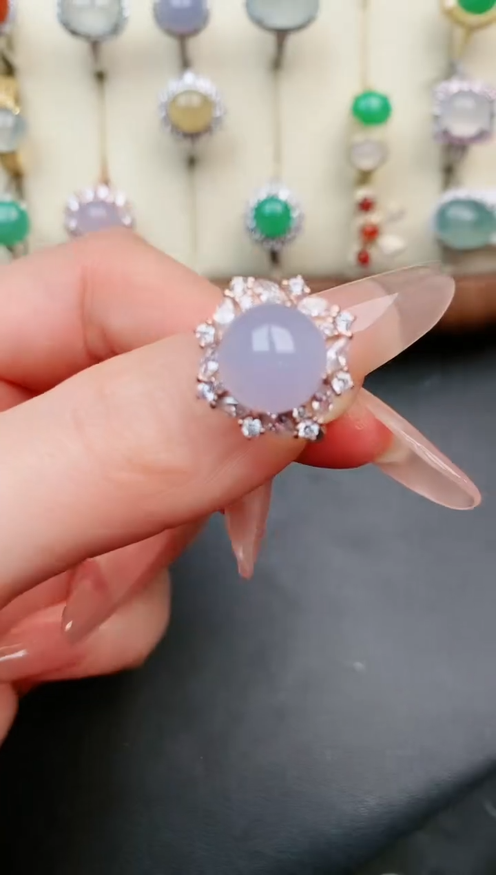 【闪购商品】翡翠戒指银S925镶嵌.....