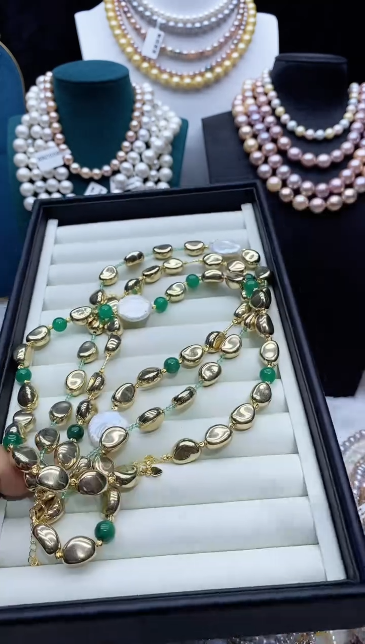 淡水珍珠未镶嵌颈饰珍珠项链