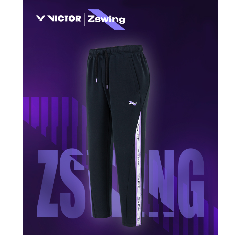 VICTOR/威克多羽毛球服2025郑思维系列商品针织束口长裤P-506ZSW