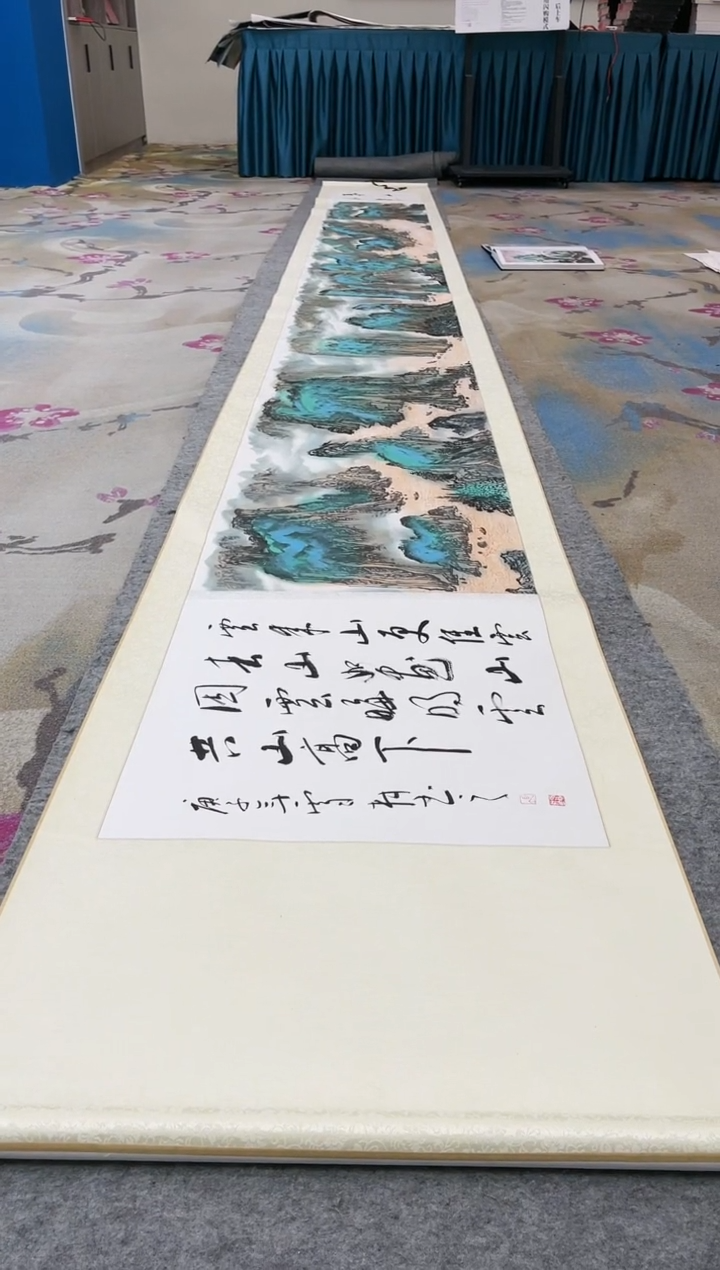 【闪购商品】国画张-长卷山水/无框/W